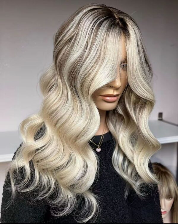 TOPPER SOL SANTACRUZ RUBIO EXTRACLARO BALYAGE CON BABYLIGHTS EN RAIZ. - Image 2